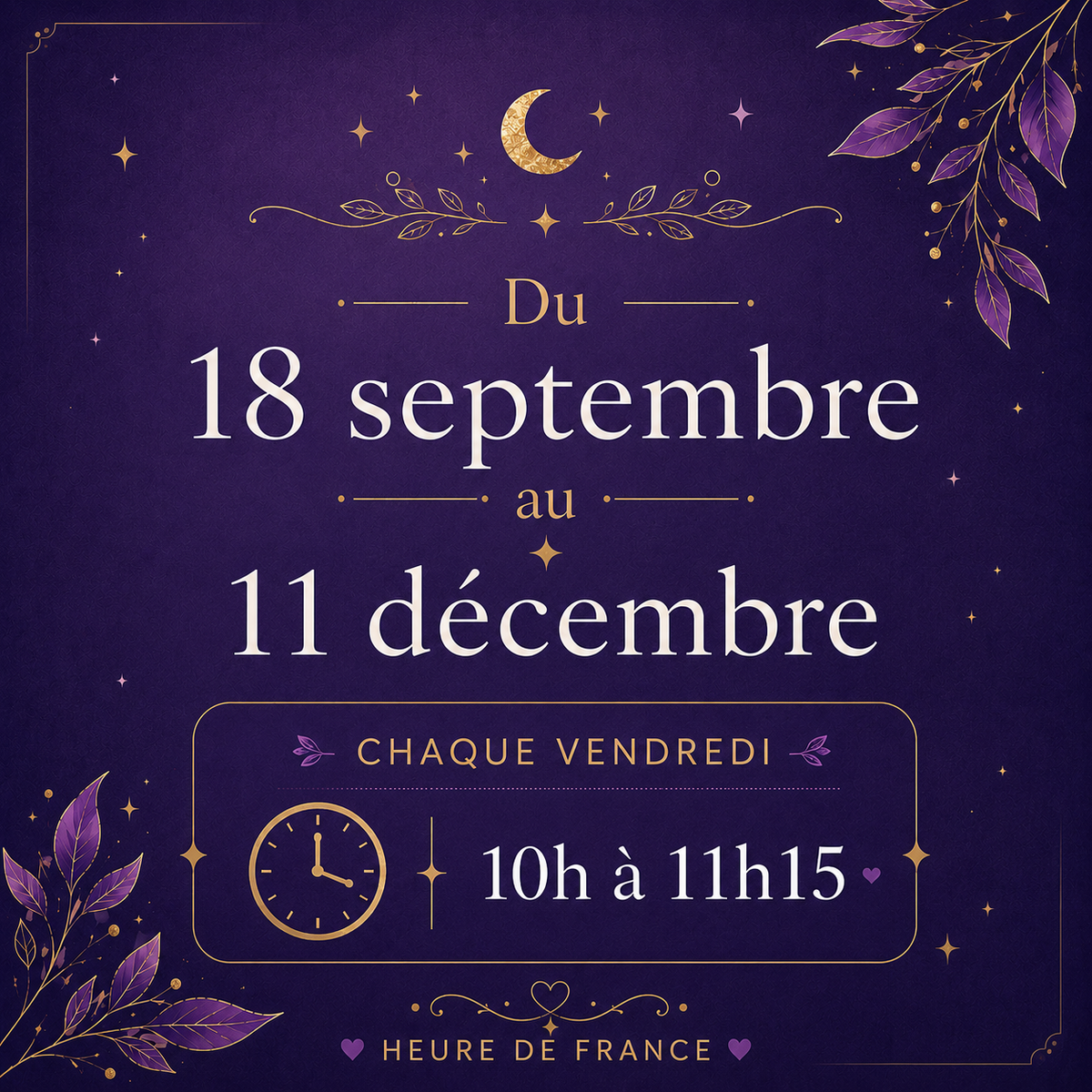 Ateliers d'Art de Conter EN LIGNE : femmes COMPLET
