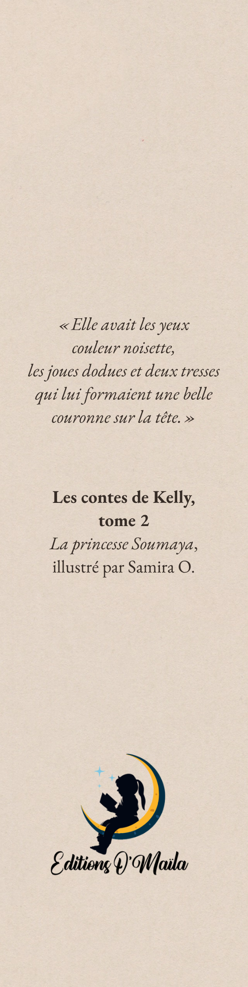 Marque-pages, La princesse Soumaya