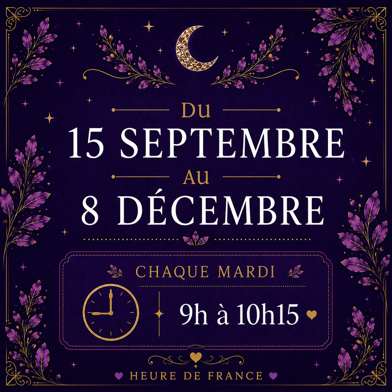 Ateliers Art de Conter EN LIGNE pour les FEMMES. Merci de tout lire