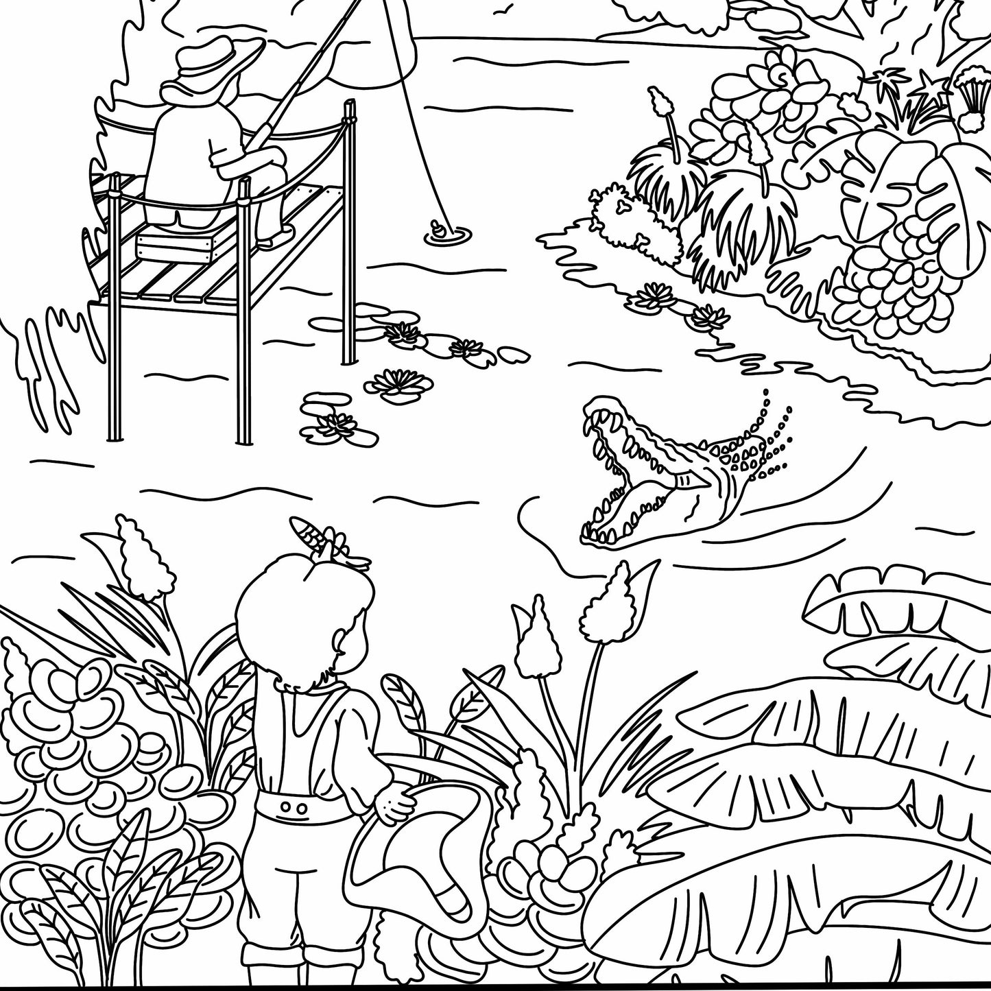 43 contes à colorier à télécharger ! SANS IA !