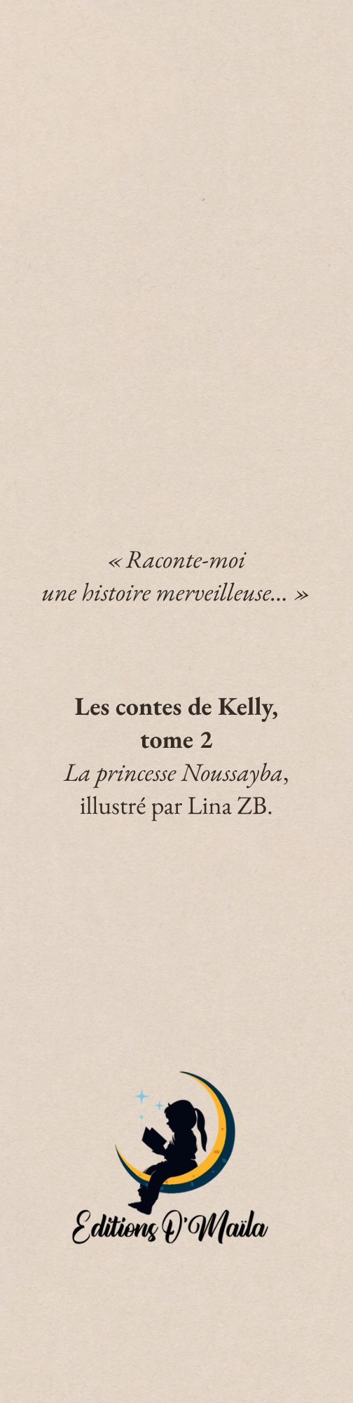 Marque-pages, La princesse Noussayba