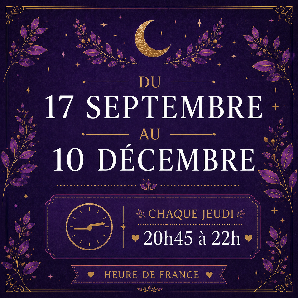 Ateliers Art de Conter EN LIGNE pour les FEMMES. Merci de tout lire
