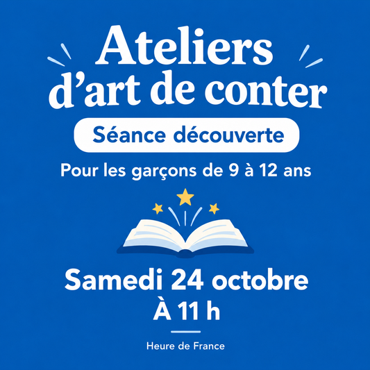 SEANCE DECOUVERTE EN LIGNE, Atelier d'art de conter