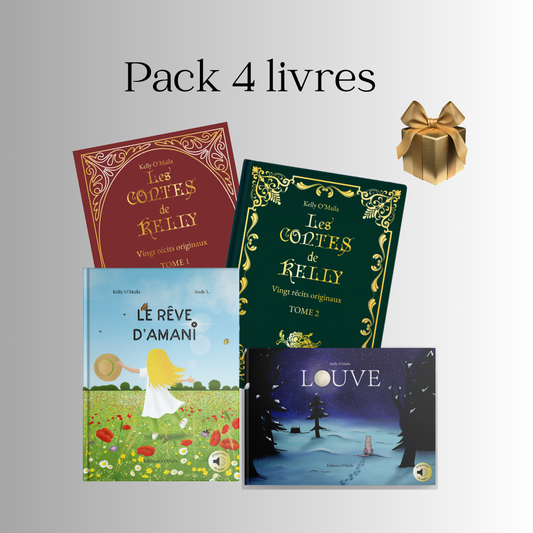 Pack 4 livres